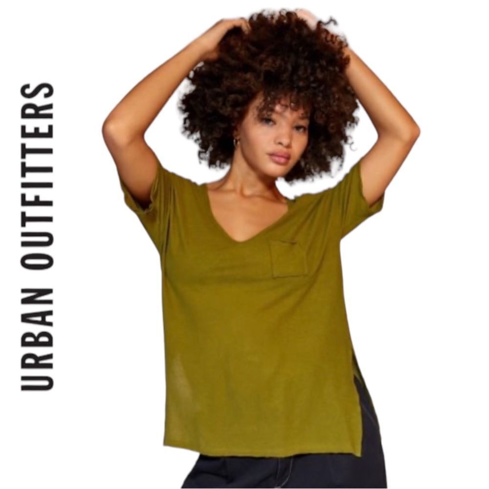 NEW Urban Outfitters UO Bingo Moss Green T-Shirt Shirt Tee M